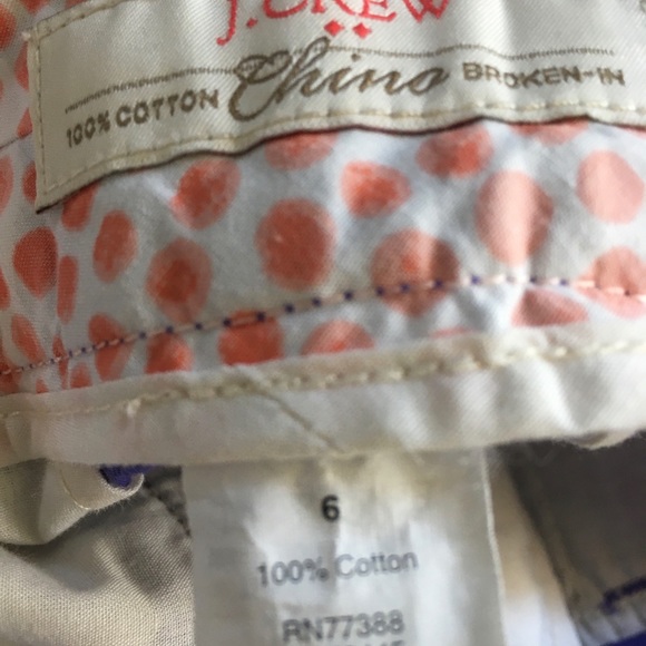 J Crew Very short Chino Shorts - Picture 3 of 5